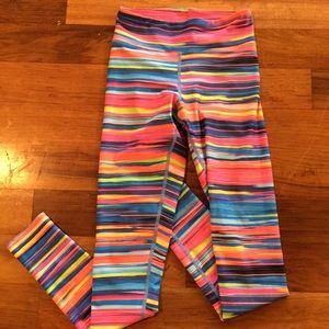 Dharma bums candy stripe leggings M 6